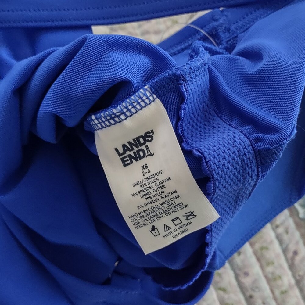 Lands' End NEW Swimsuit, full coverage XS - Picture 3 of 4